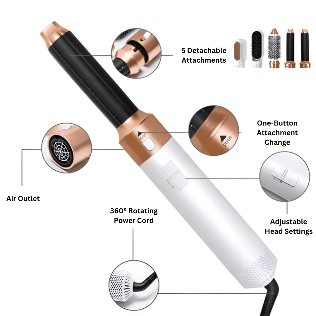 5-in-1 Luxury Air Styler Pro by Maison Hair